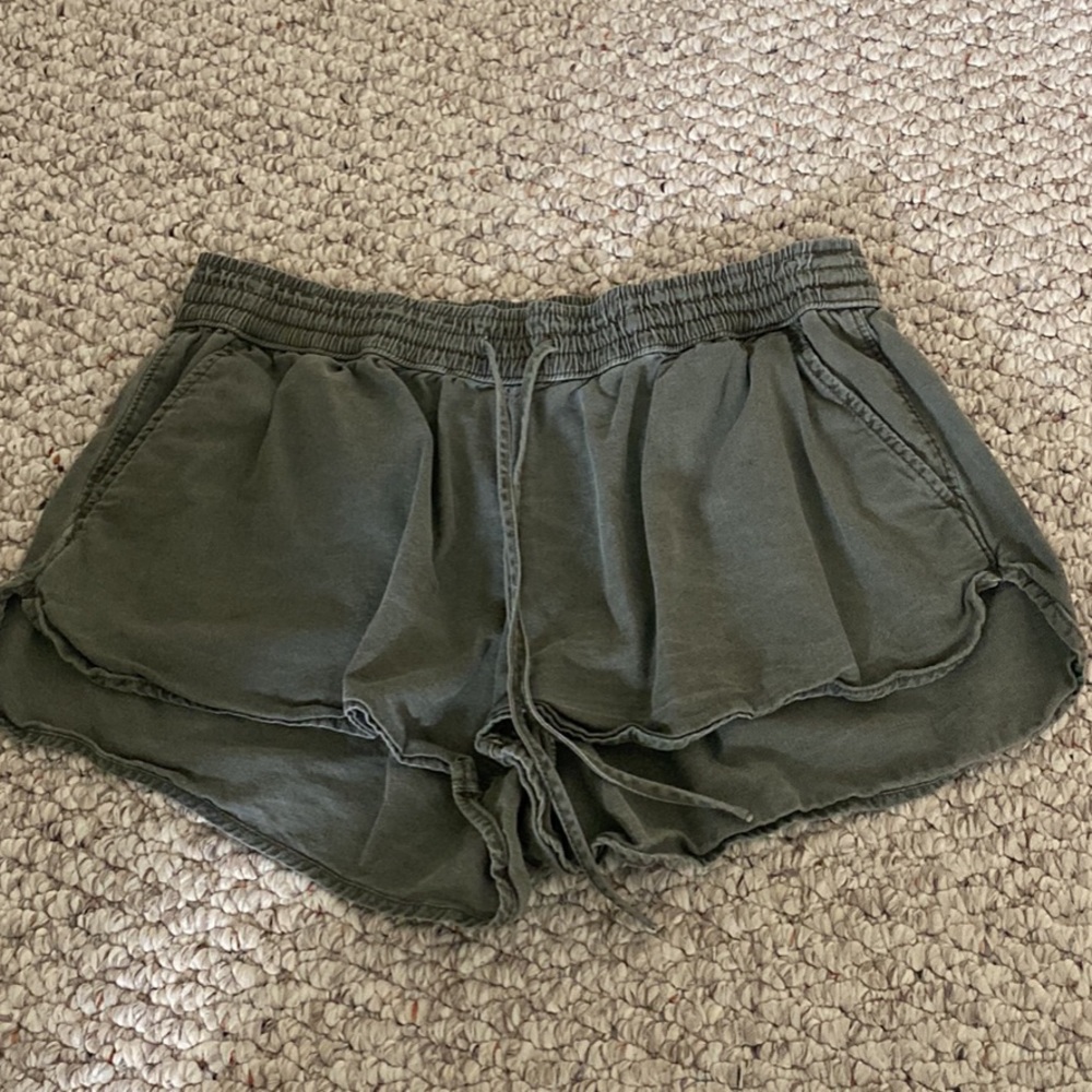 Green Hollister Shorts